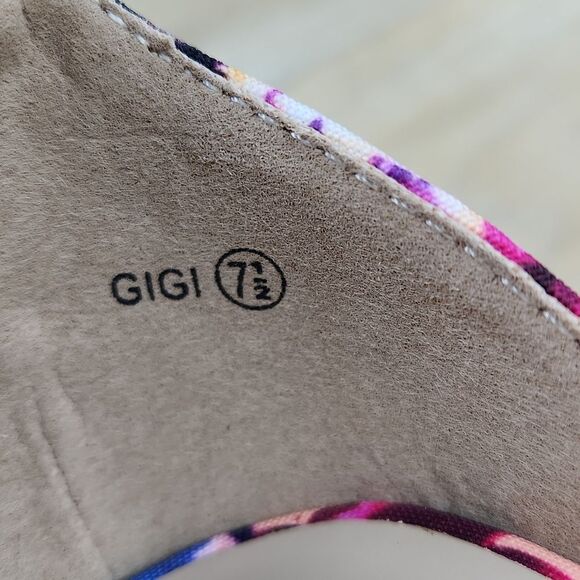 🩵NWOB Dream Pairs Gigi Floral Strappy Heels Size 7.5 - Picture 15 of 15